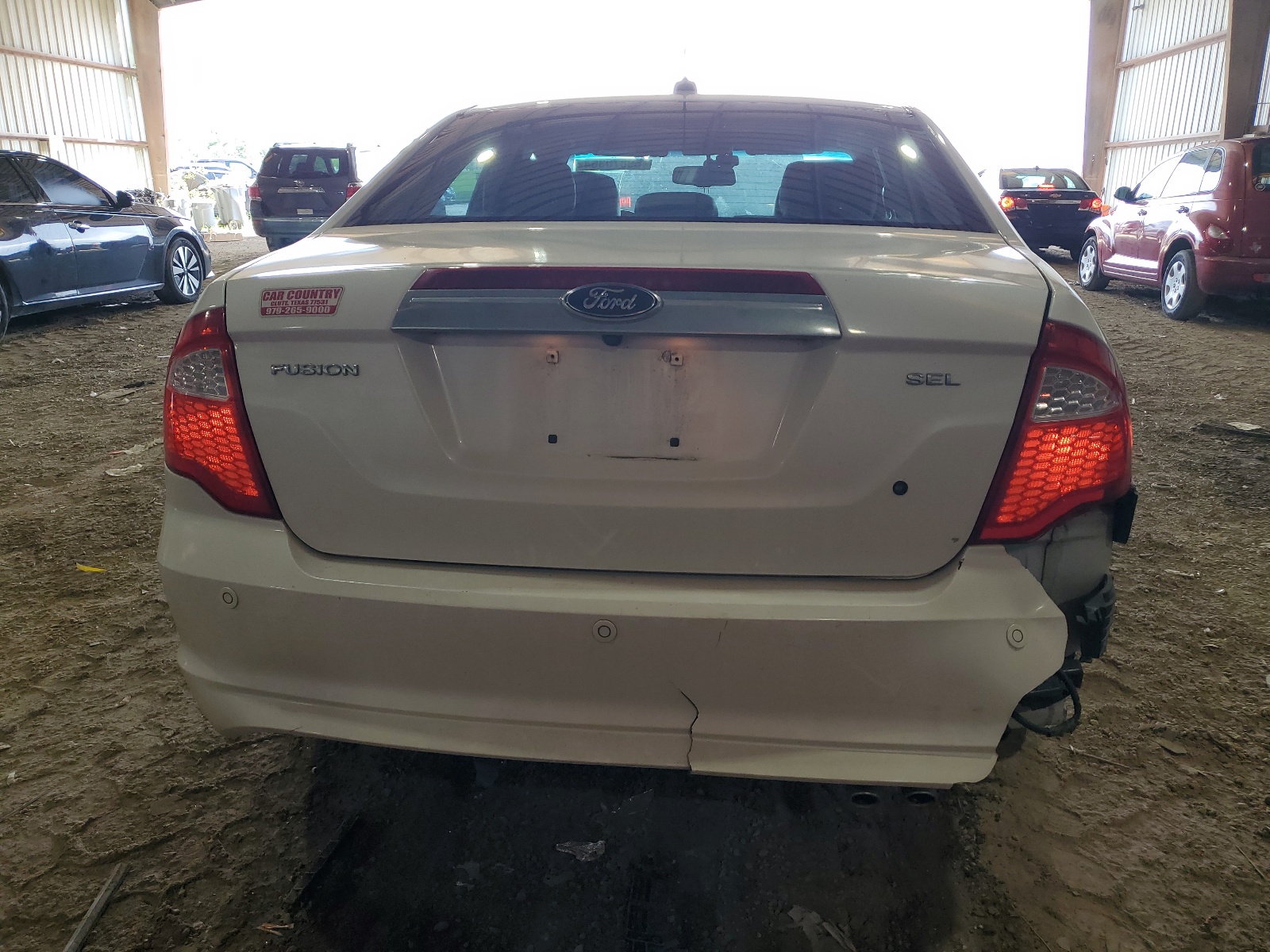 3FAHP0JA7CR230523 2012 Ford Fusion Sel