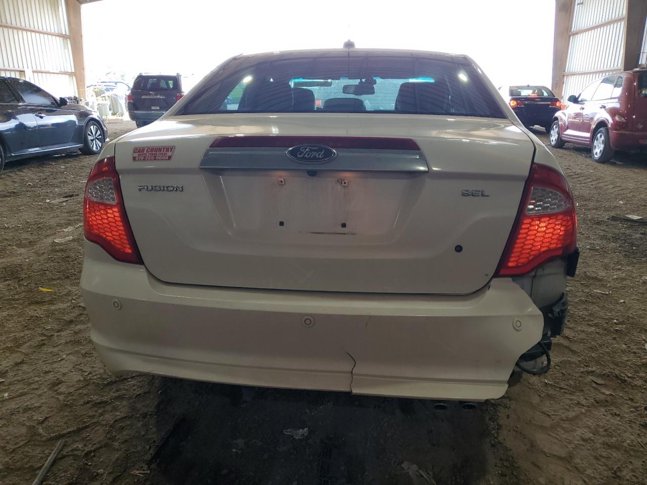 2012 Ford Fusion Sel VIN: 3FAHP0JA7CR230523 Lot: 59870364