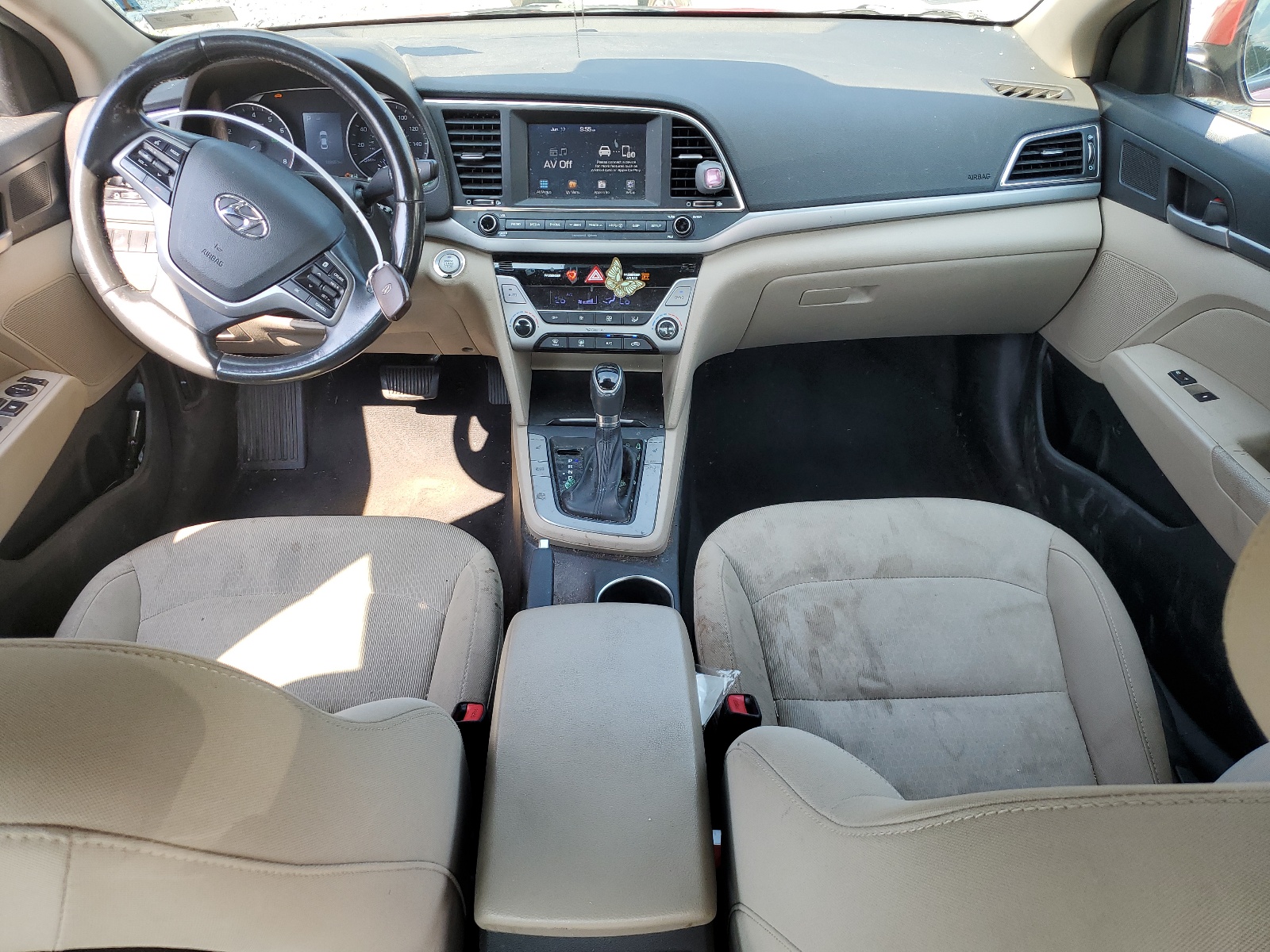 5NPD84LF8JH308457 2018 Hyundai Elantra Sel