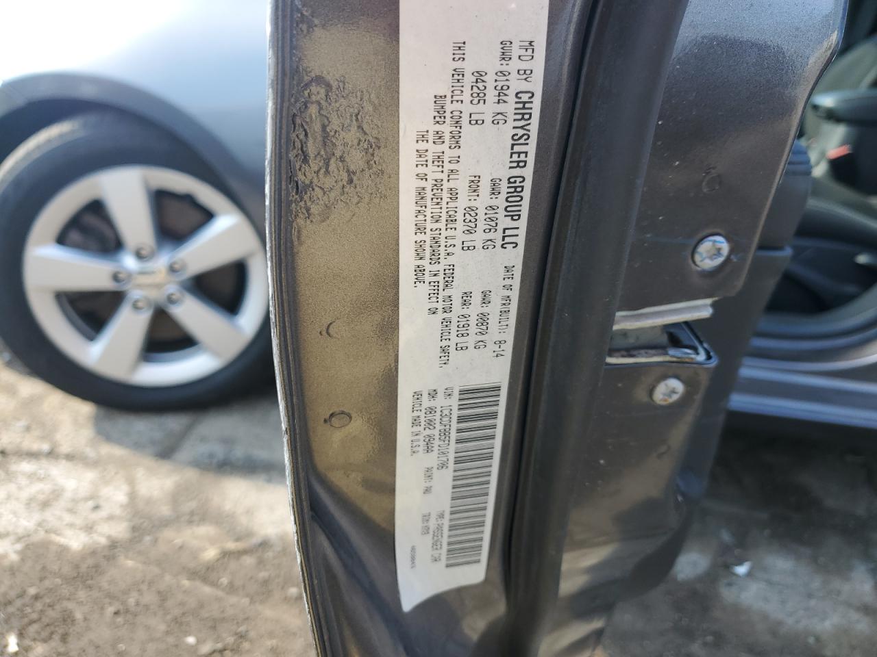 2015 Dodge Dart Sxt VIN: 1C3CDFBB5FD101706 Lot: 60468144