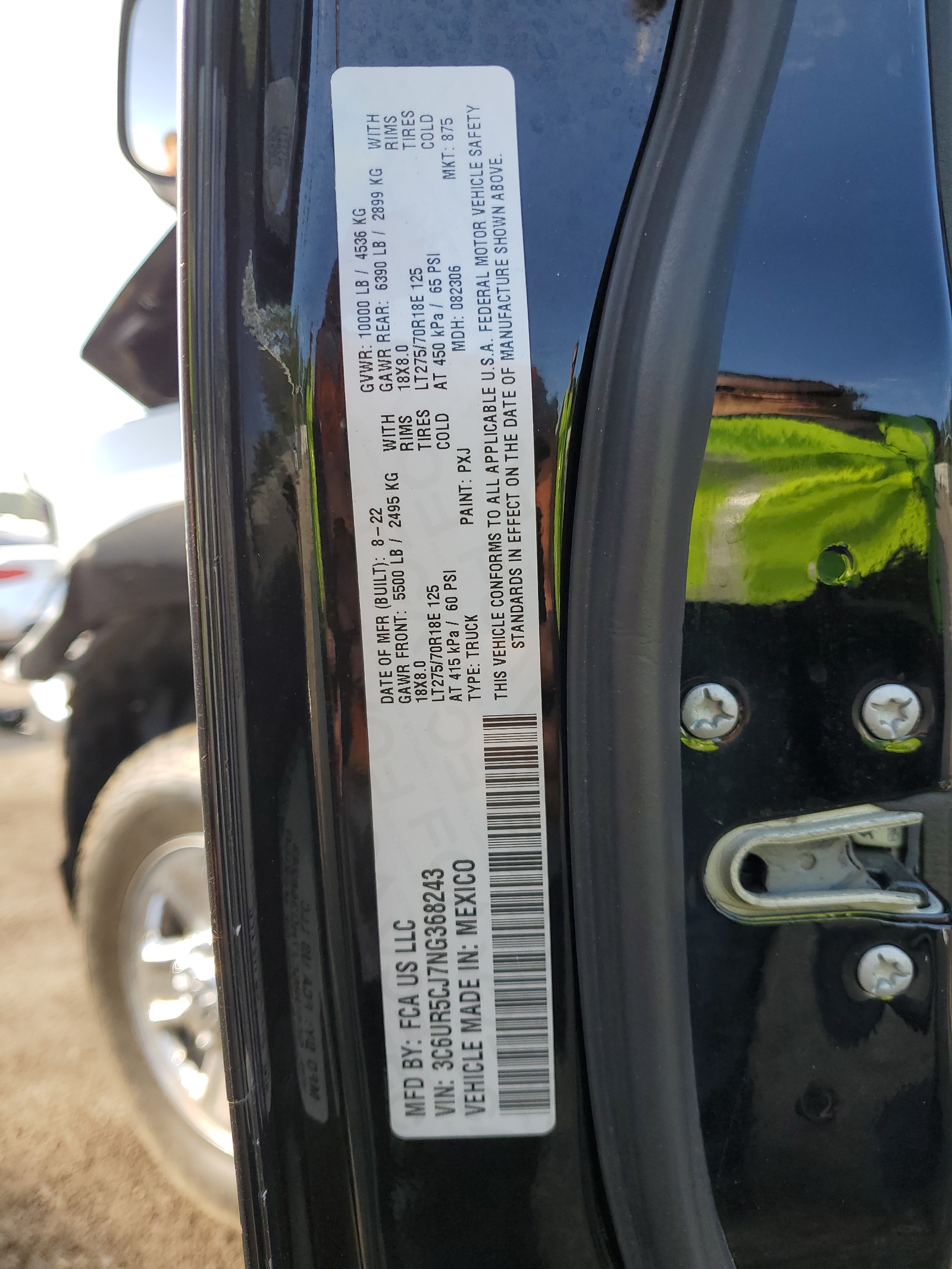 3C6UR5CJ7NG368243 2022 Ram 2500 Tradesman