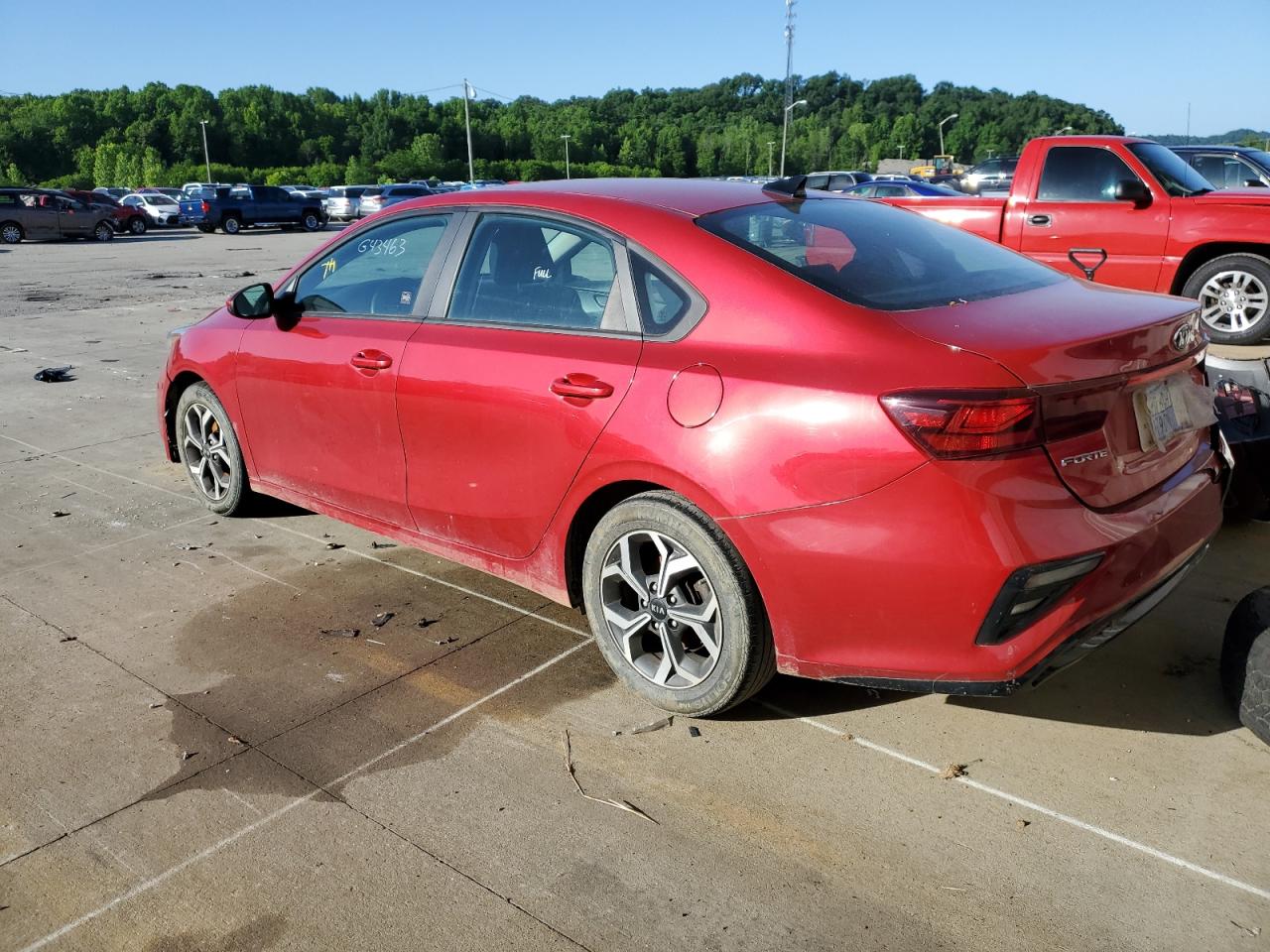 2021 Kia Forte Fe VIN: 3KPF24AD8ME284407 Lot: 57075544