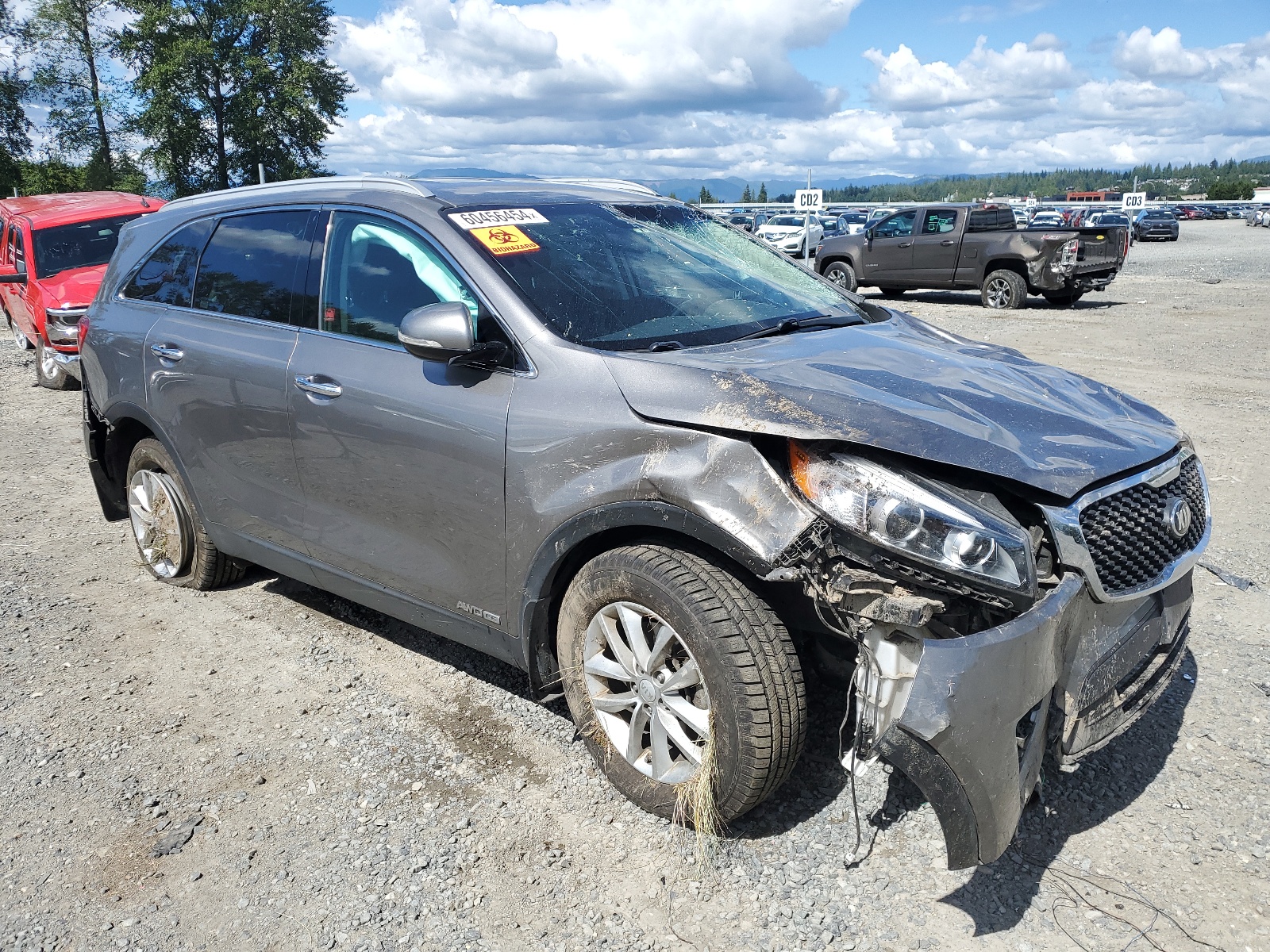 2018 Kia Sorento Lx vin: 5XYPGDA57JG371423