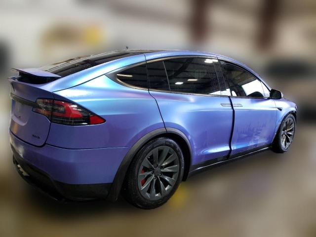  TESLA MODEL X 2017 Синій