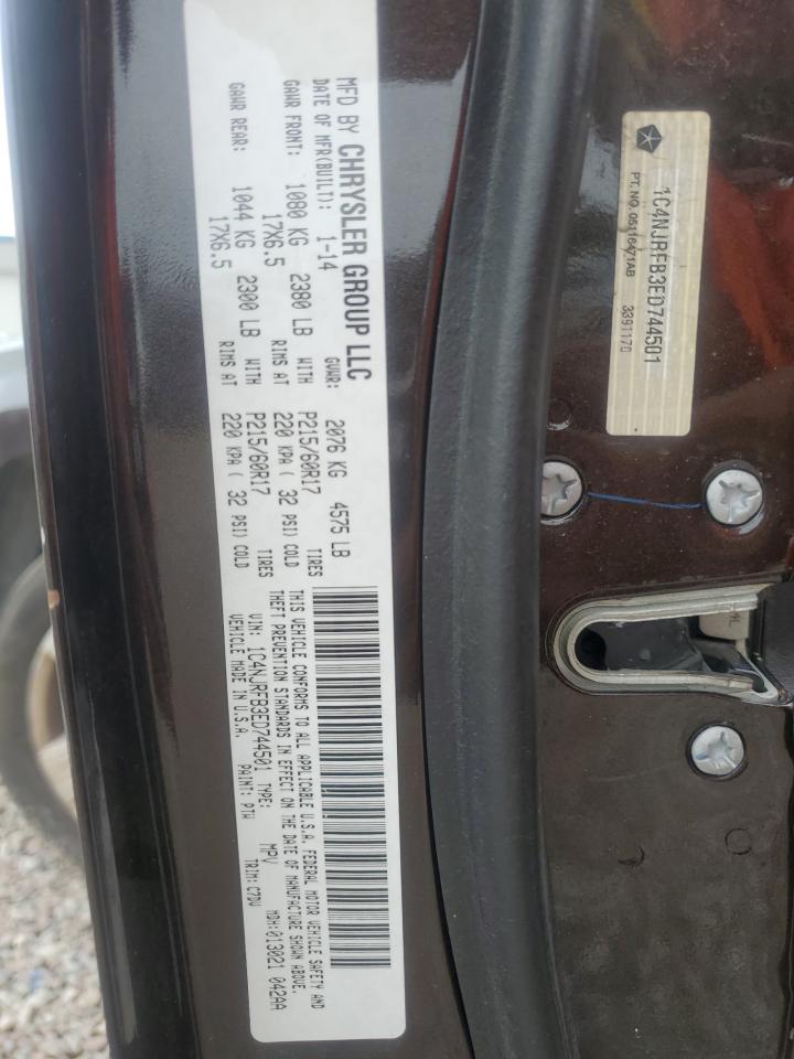 1C4NJRFB3ED744501 2014 Jeep Patriot Latitude