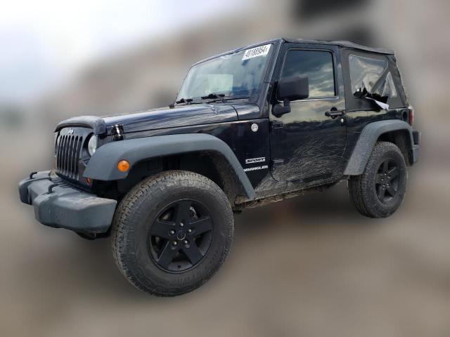  JEEP WRANGLER 2012 Черный