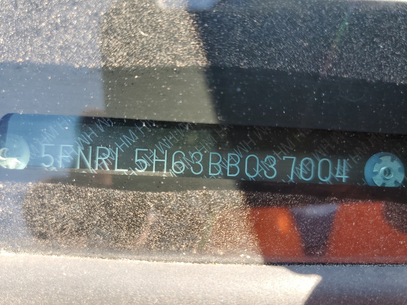 5FNRL5H63BB037004 2011 Honda Odyssey Exl