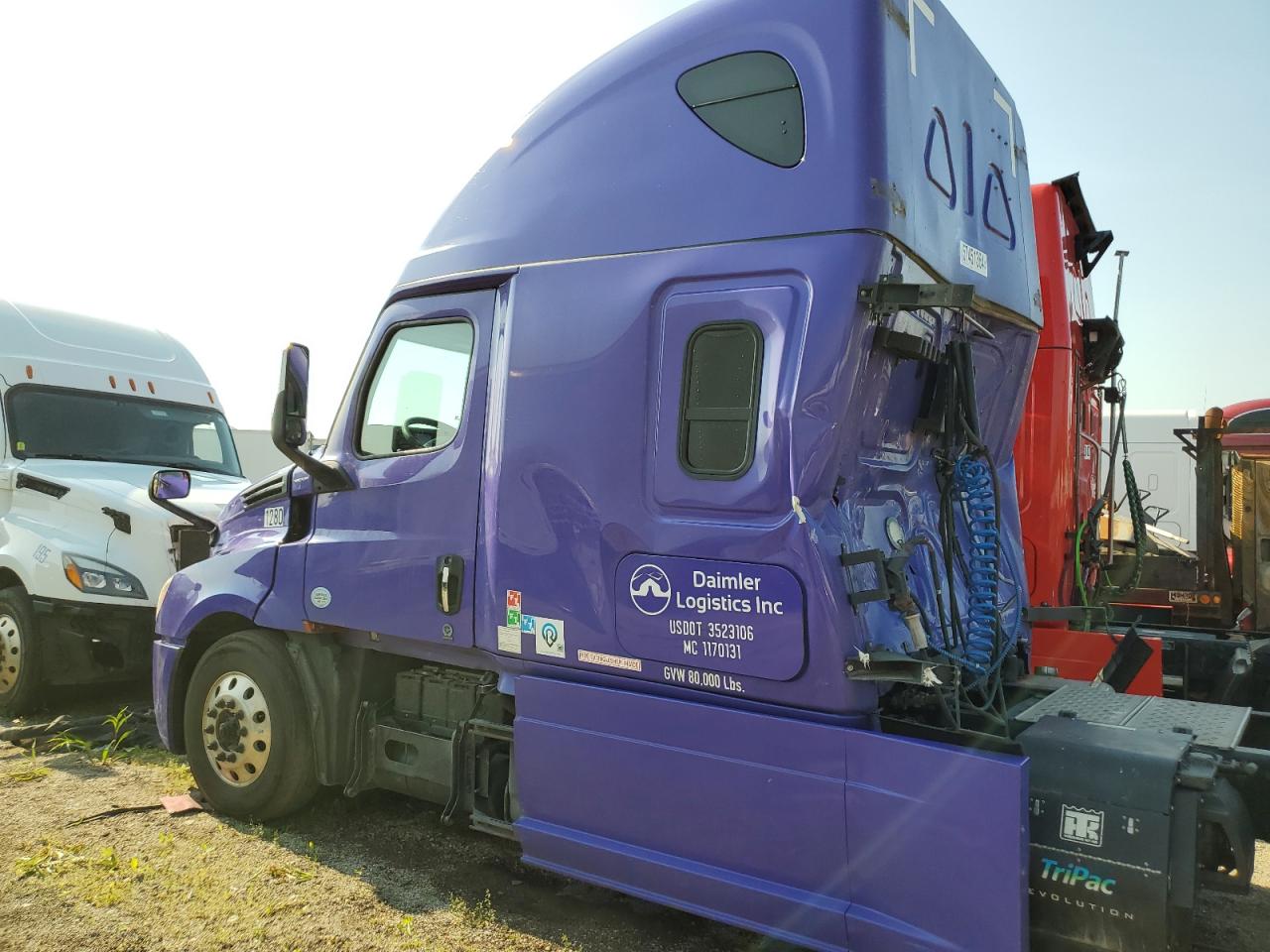 2019 Freightliner Cascadia 126 VIN: 1FUJHHDR9KLKM1280 Lot: 57451364