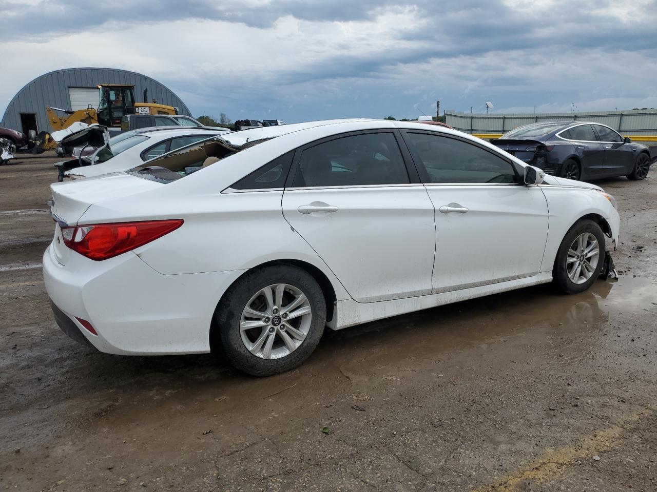 2014 Hyundai Sonata Gls VIN: 5NPEB4AC0EH940891 Lot: 57470134