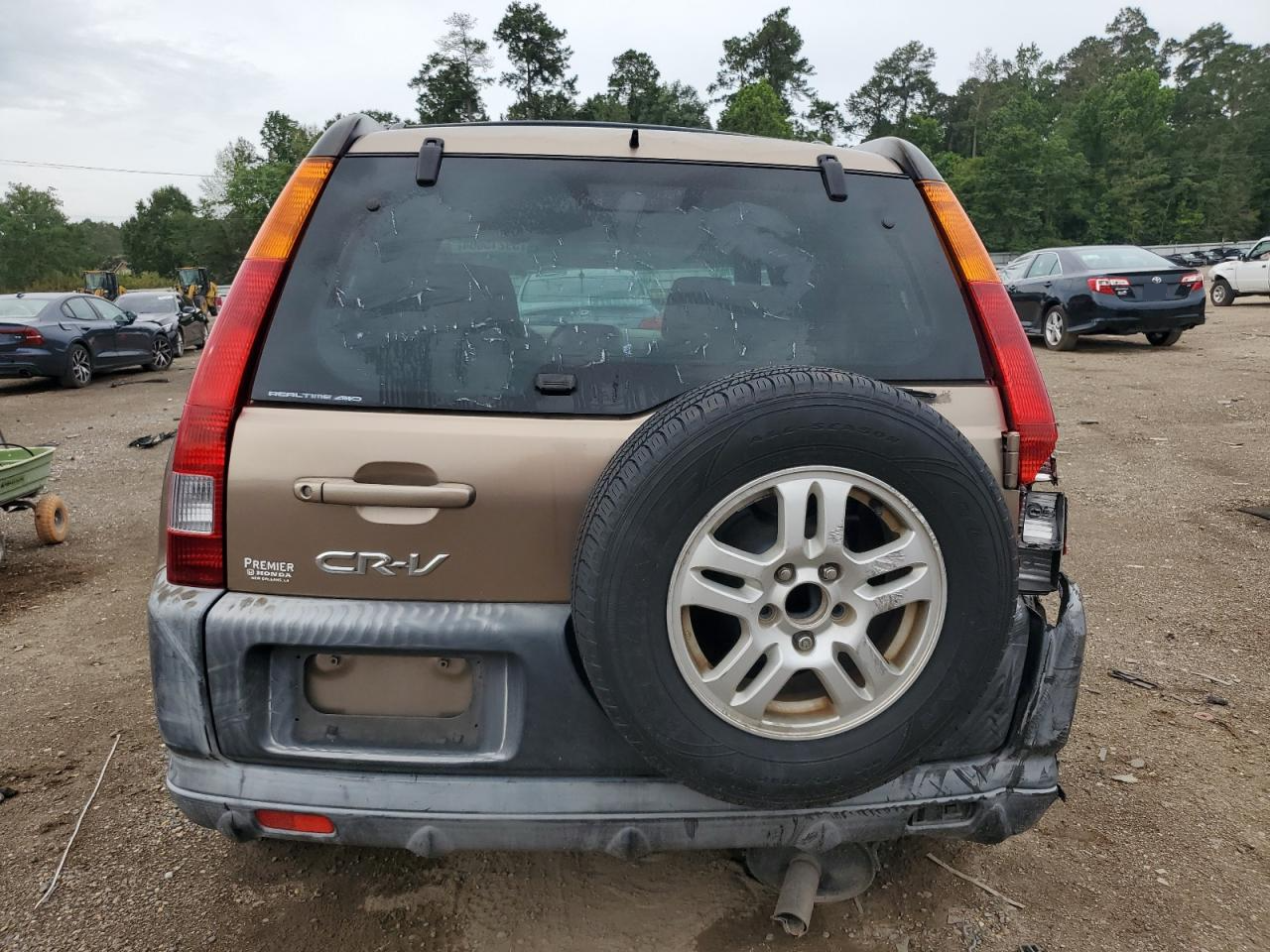 JHLRD788X4C042584 2004 Honda Cr-V Ex