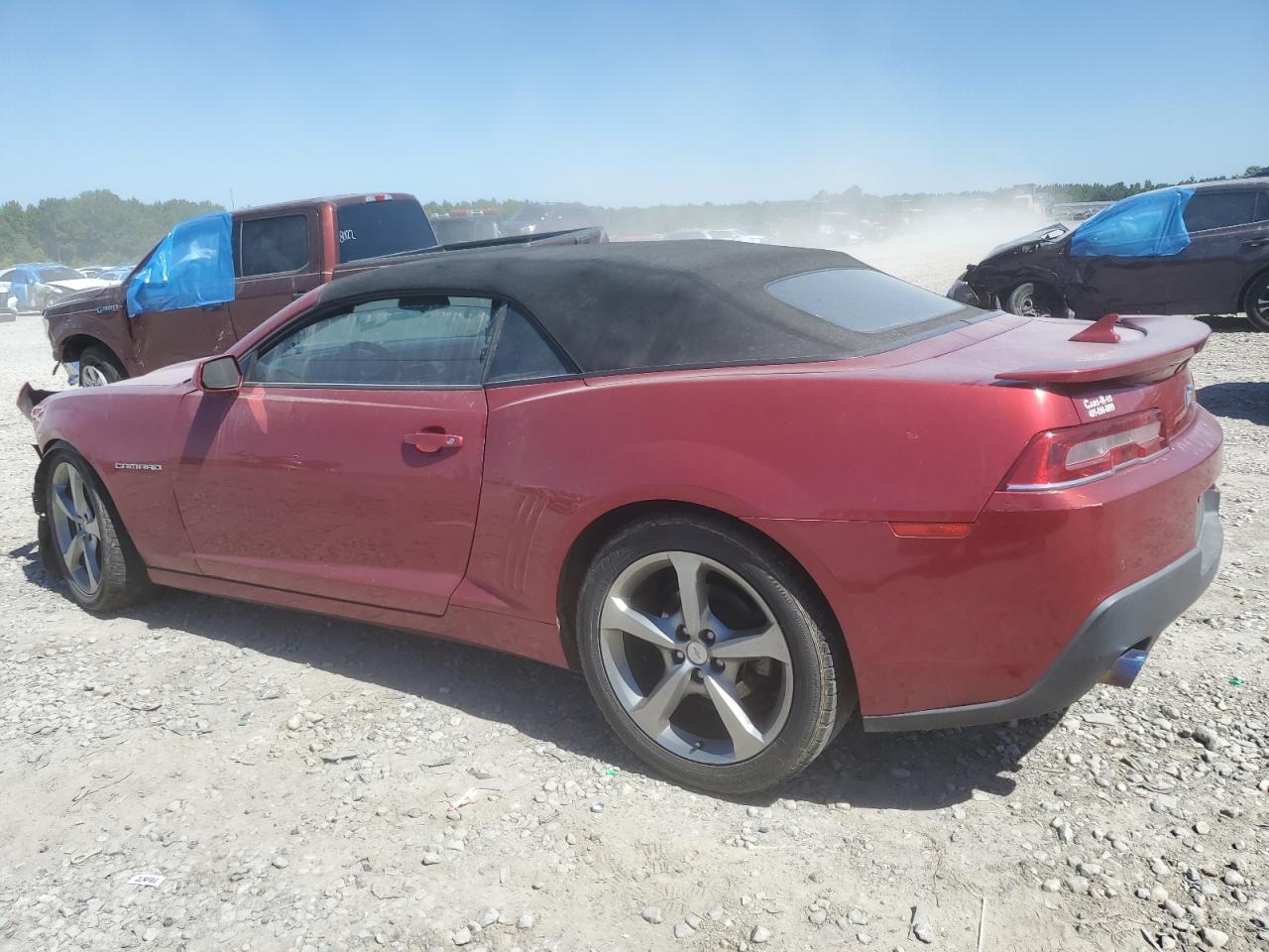 2G1FB3D3XE9252161 2014 Chevrolet Camaro Lt