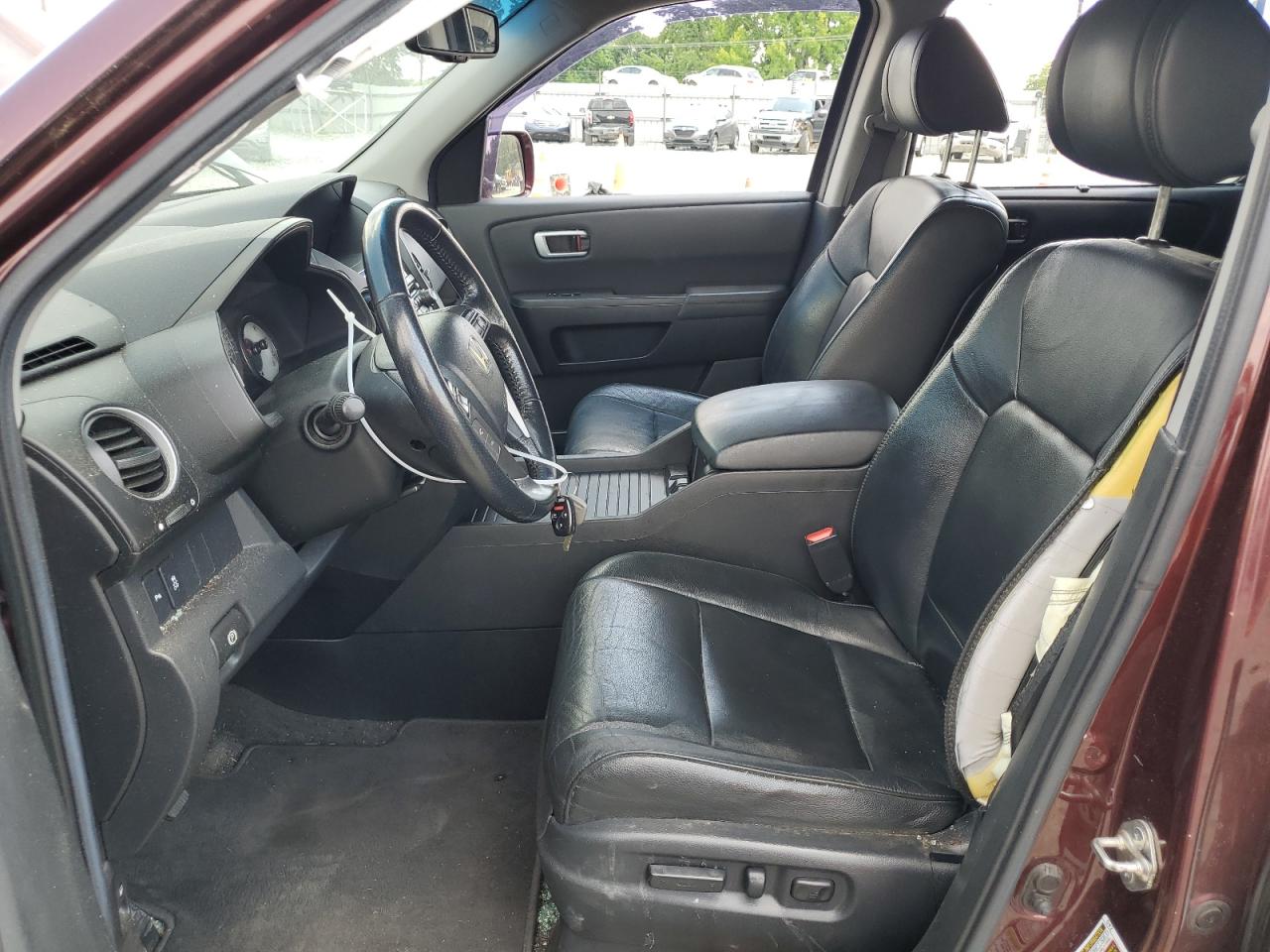 2012 Honda Pilot Touring VIN: 5FNYF4H99CB059548 Lot: 59232914