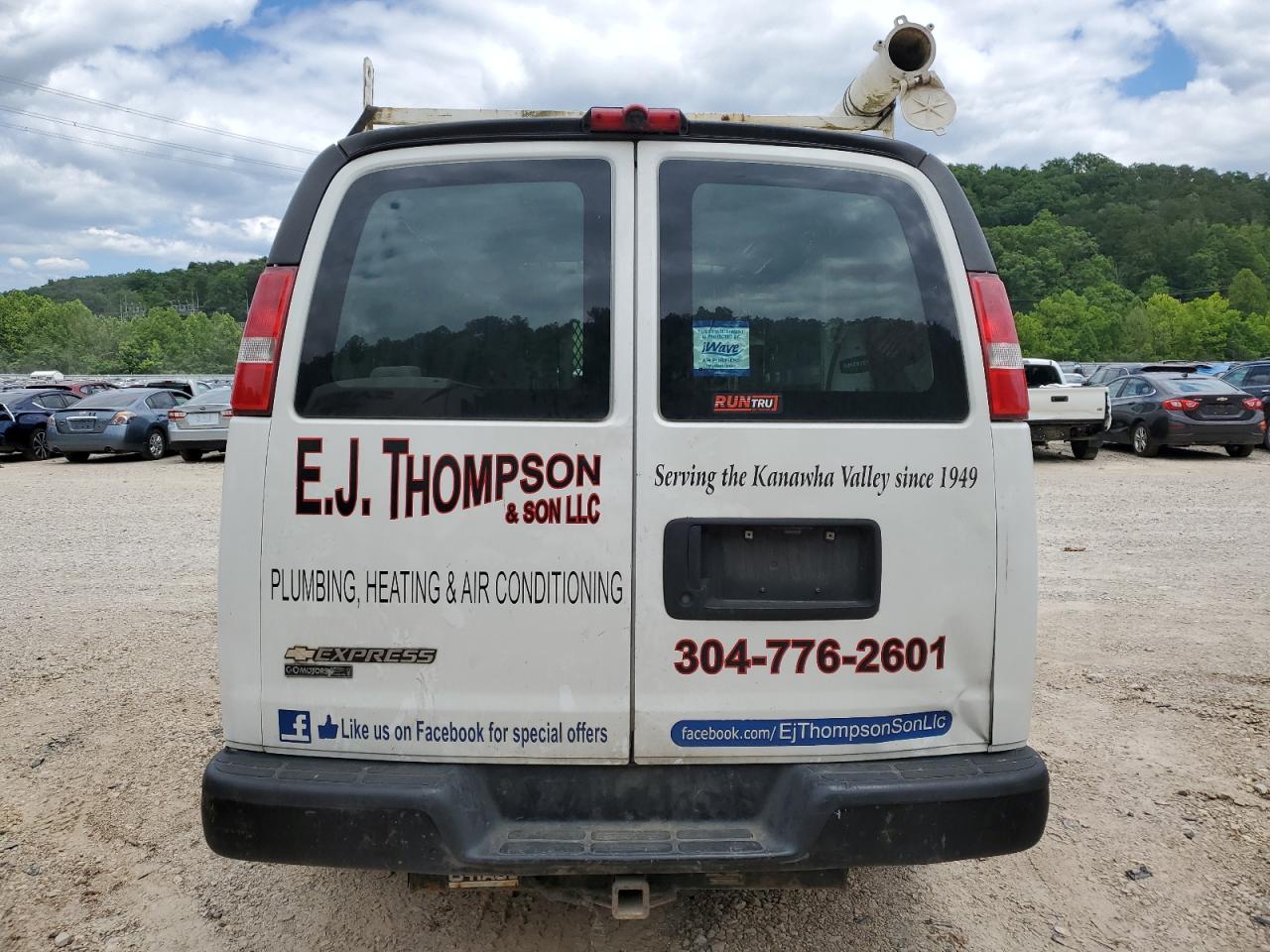 2017 Chevrolet Express G2500 VIN: 1GCWGAFF5H1100429 Lot: 57198524