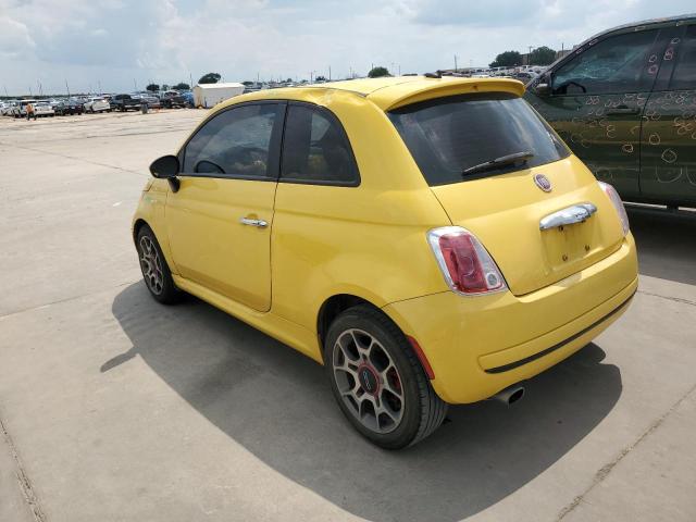  FIAT 500 2013 Желтый