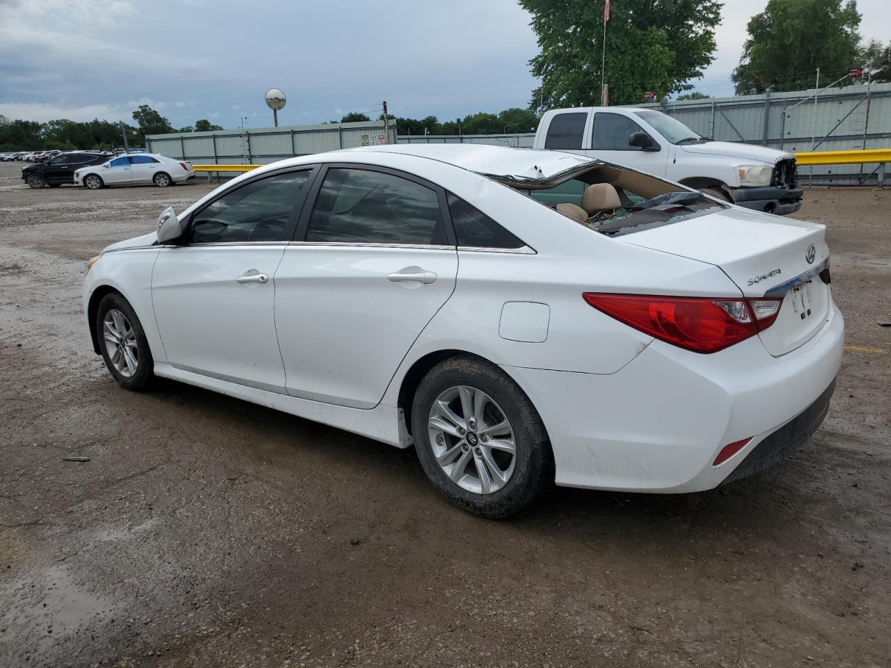 2014 Hyundai Sonata Gls VIN: 5NPEB4AC0EH940891 Lot: 57470134
