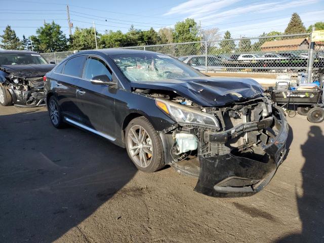 Sedans HYUNDAI SONATA 2015 Czarny