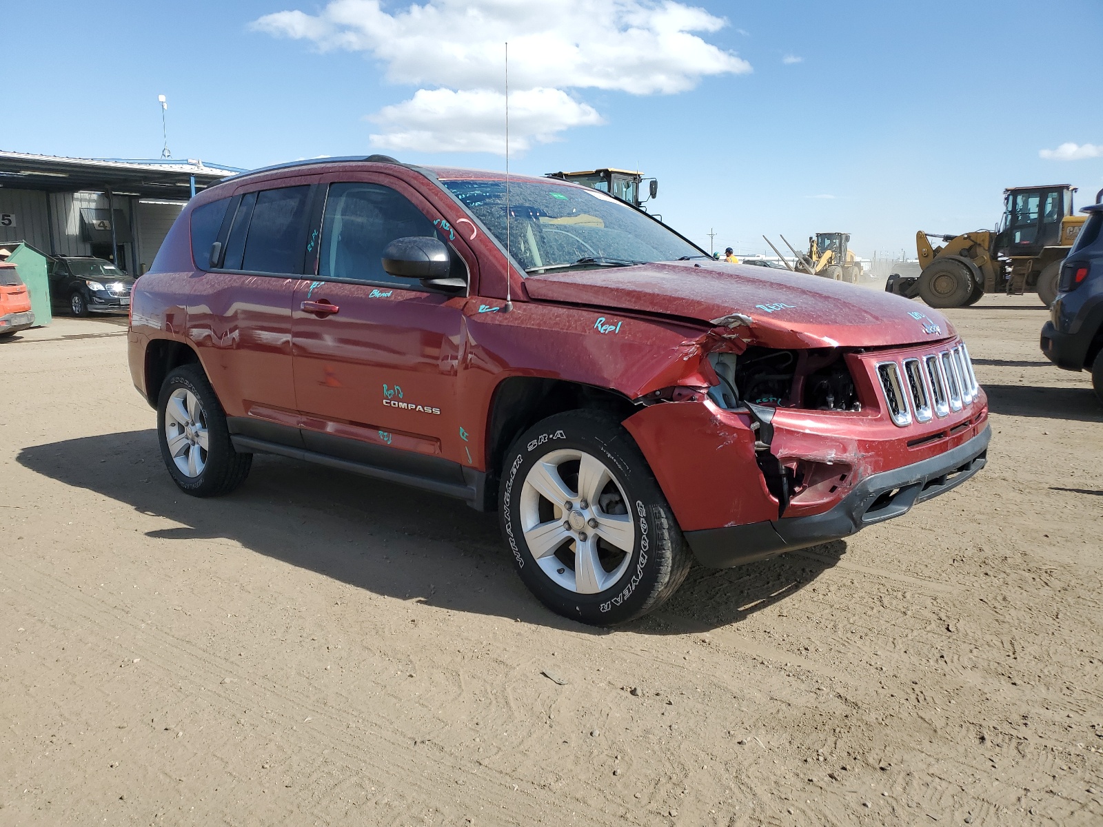 1C4NJDEB1CD524906 2012 Jeep Compass Latitude