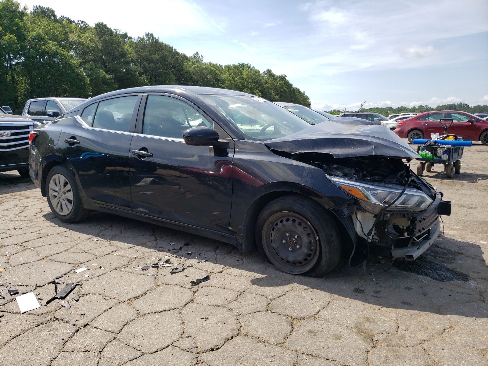 2021 Nissan Sentra S vin: 3N1AB8BV6MY305409