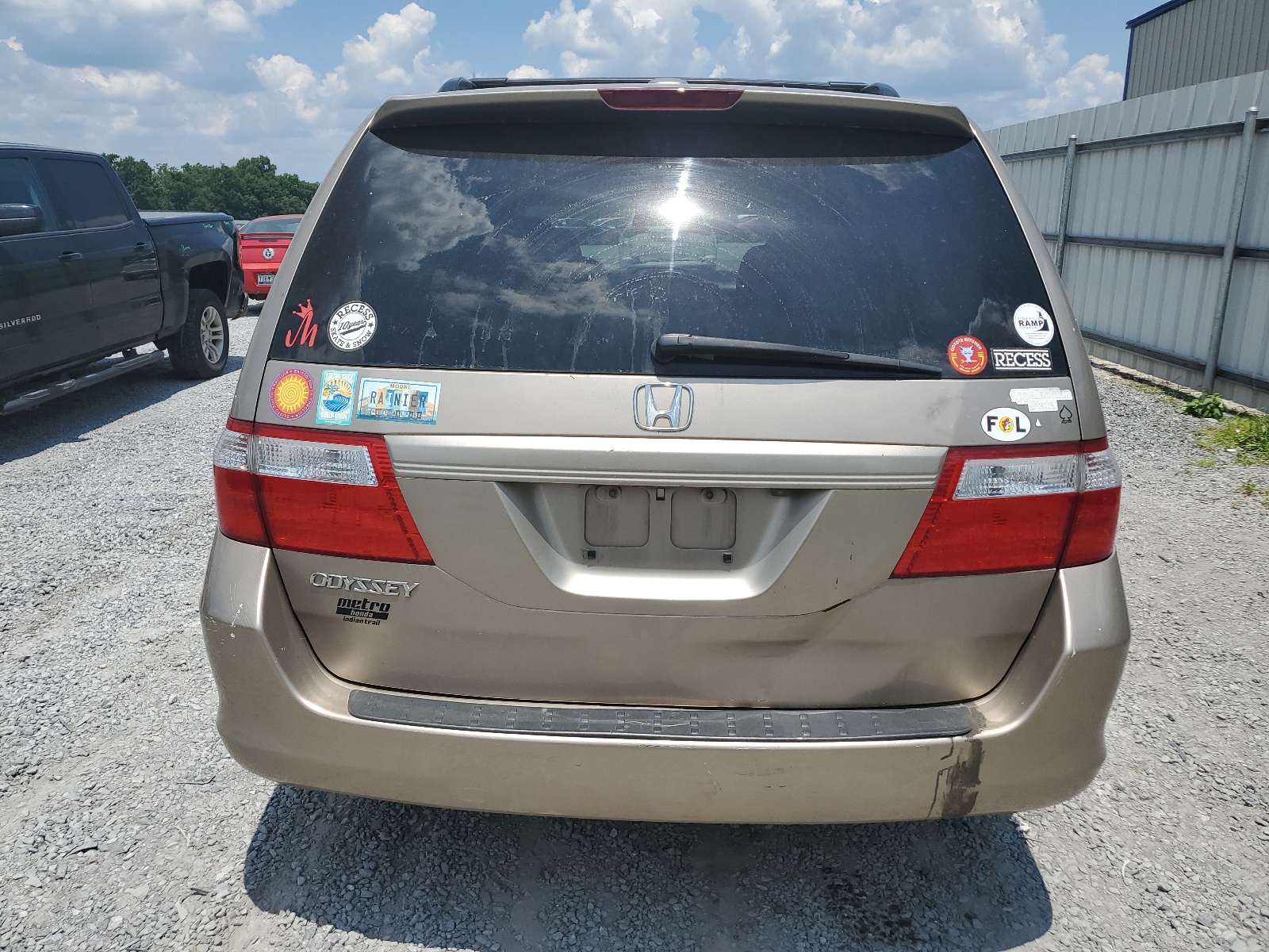 5FNRL38757B427350 2007 Honda Odyssey Exl