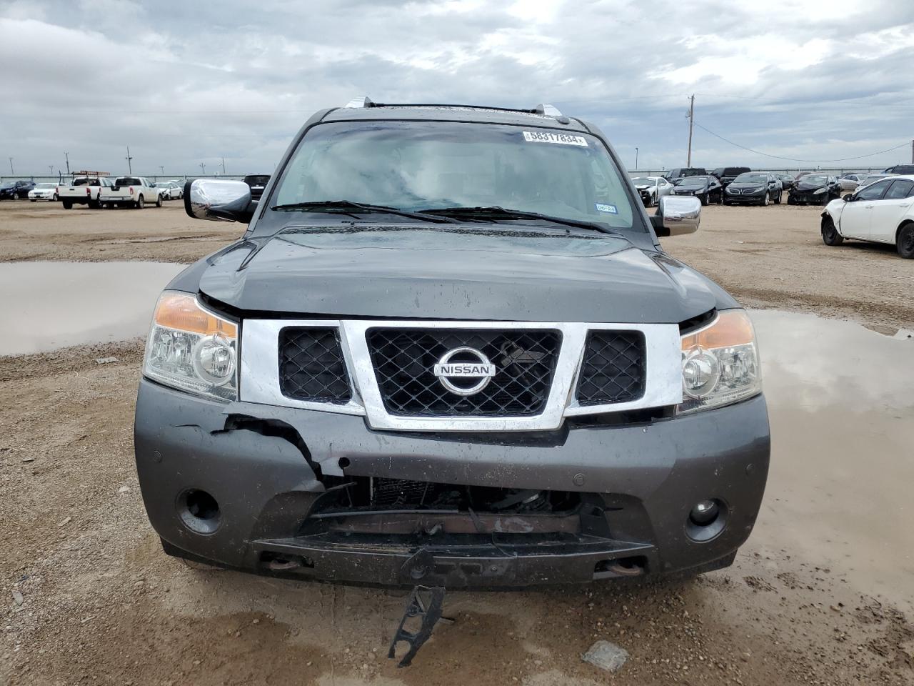 2011 Nissan Armada Sv VIN: 5N1BA0ND0BN620818 Lot: 58317834