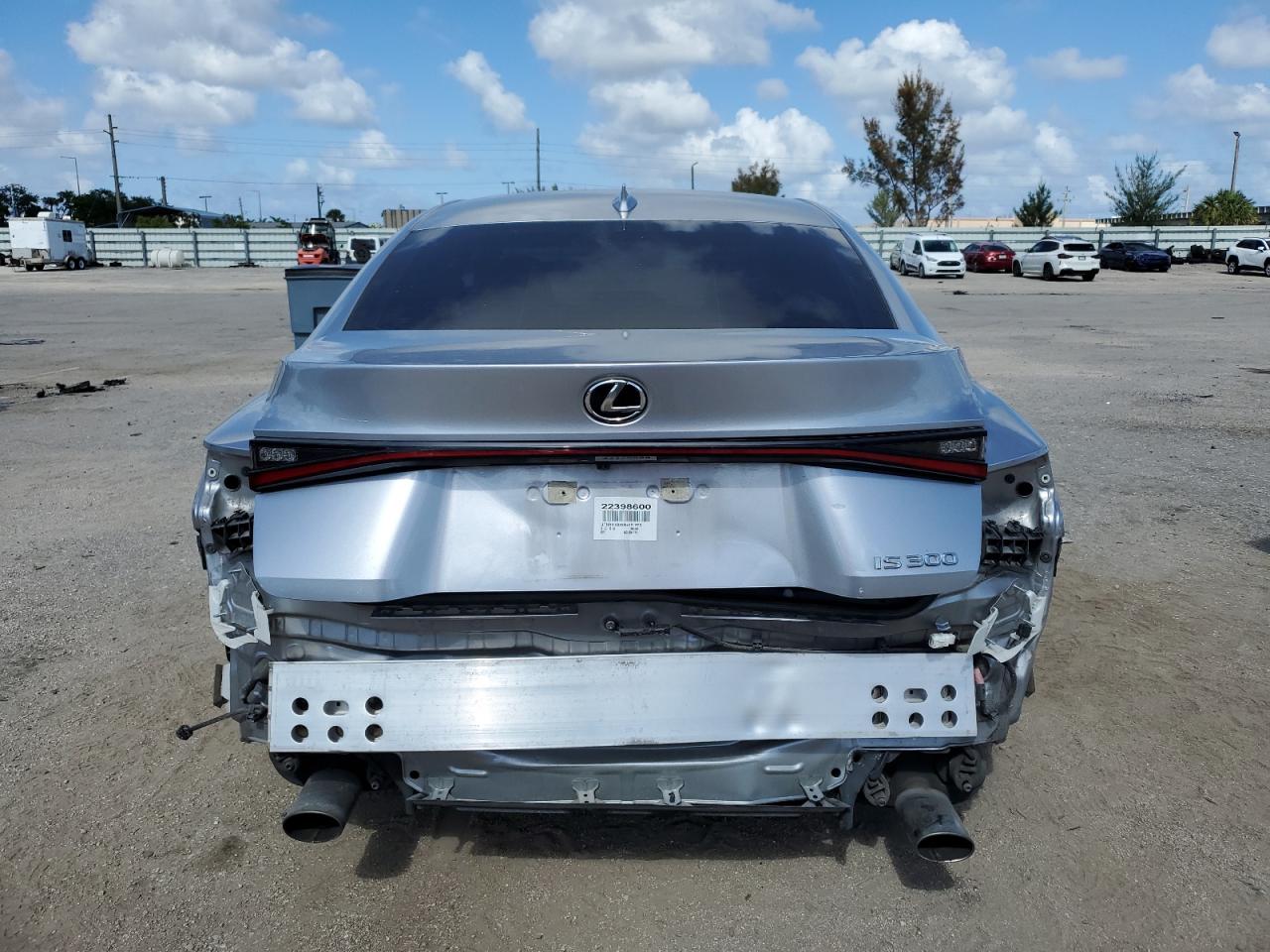 2022 Lexus Is 300 VIN: JTHAA1D22N5121673 Lot: 59227314