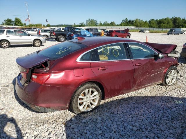  CHEVROLET MALIBU 2016 Red