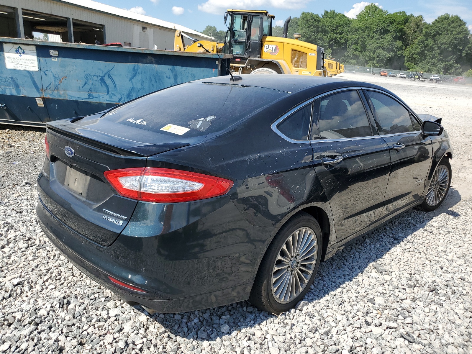 2014 Ford Fusion Titanium Hev vin: 3FA6P0RU9ER191037