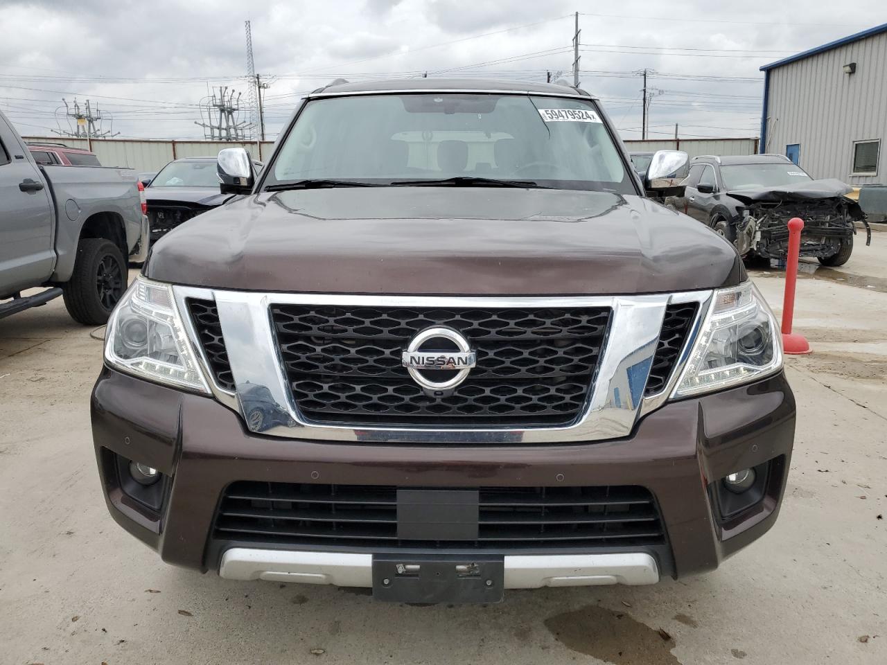 2018 Nissan Armada Sv VIN: JN8AY2ND6J9055767 Lot: 59479524
