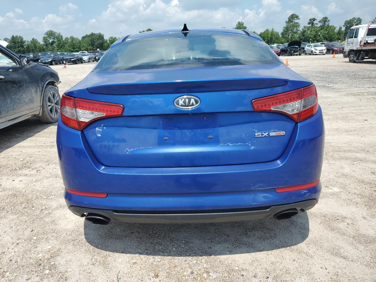 2011 Kia Optima Sx VIN: KNAGR4A67B5087431 Lot: 58819184