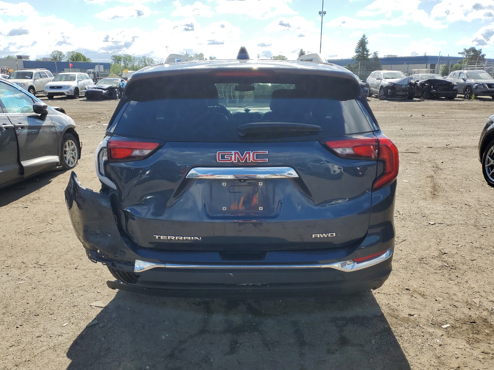 3GKALVEVXKL161642 2019 GMC Terrain Slt