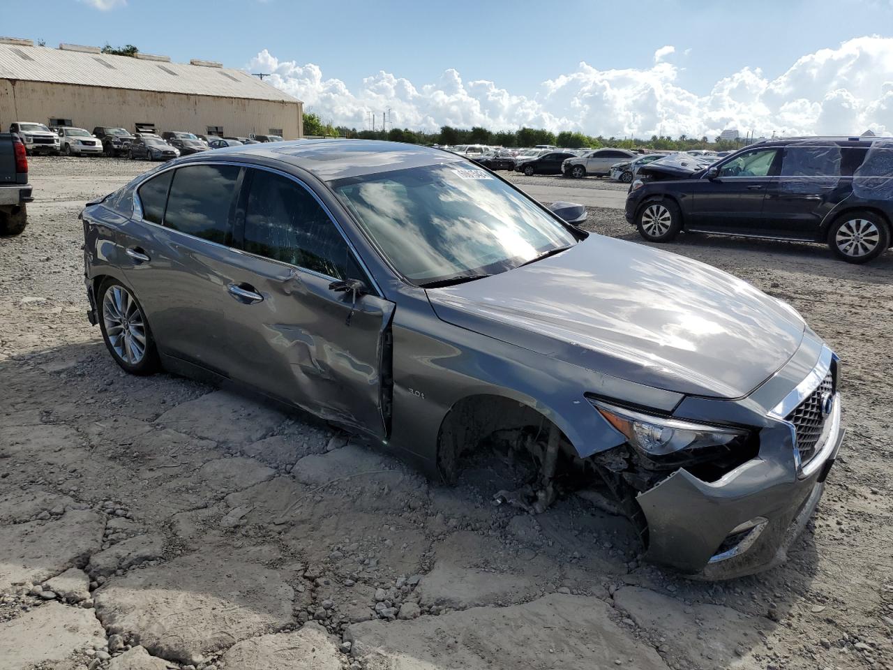 2020 Infiniti Q50 Pure VIN: JN1EV7AP4LM205011 Lot: 60615424