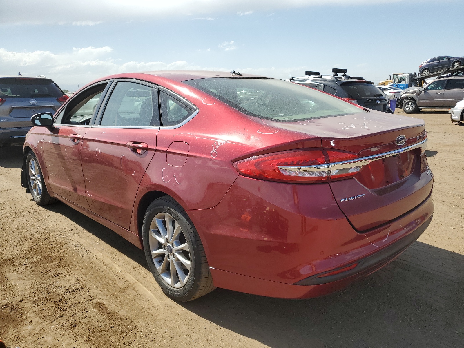 3FA6P0HD1HR274578 2017 Ford Fusion Se