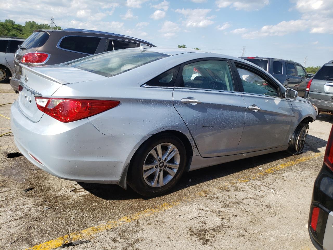 VIN 5NPEB4AC6DH745585 2013 HYUNDAI SONATA no.3