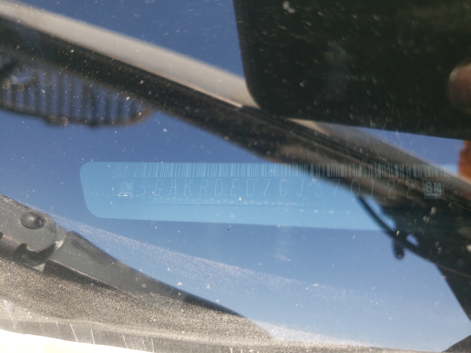 5GAKRDED7CJ370122 2012 Buick Enclave