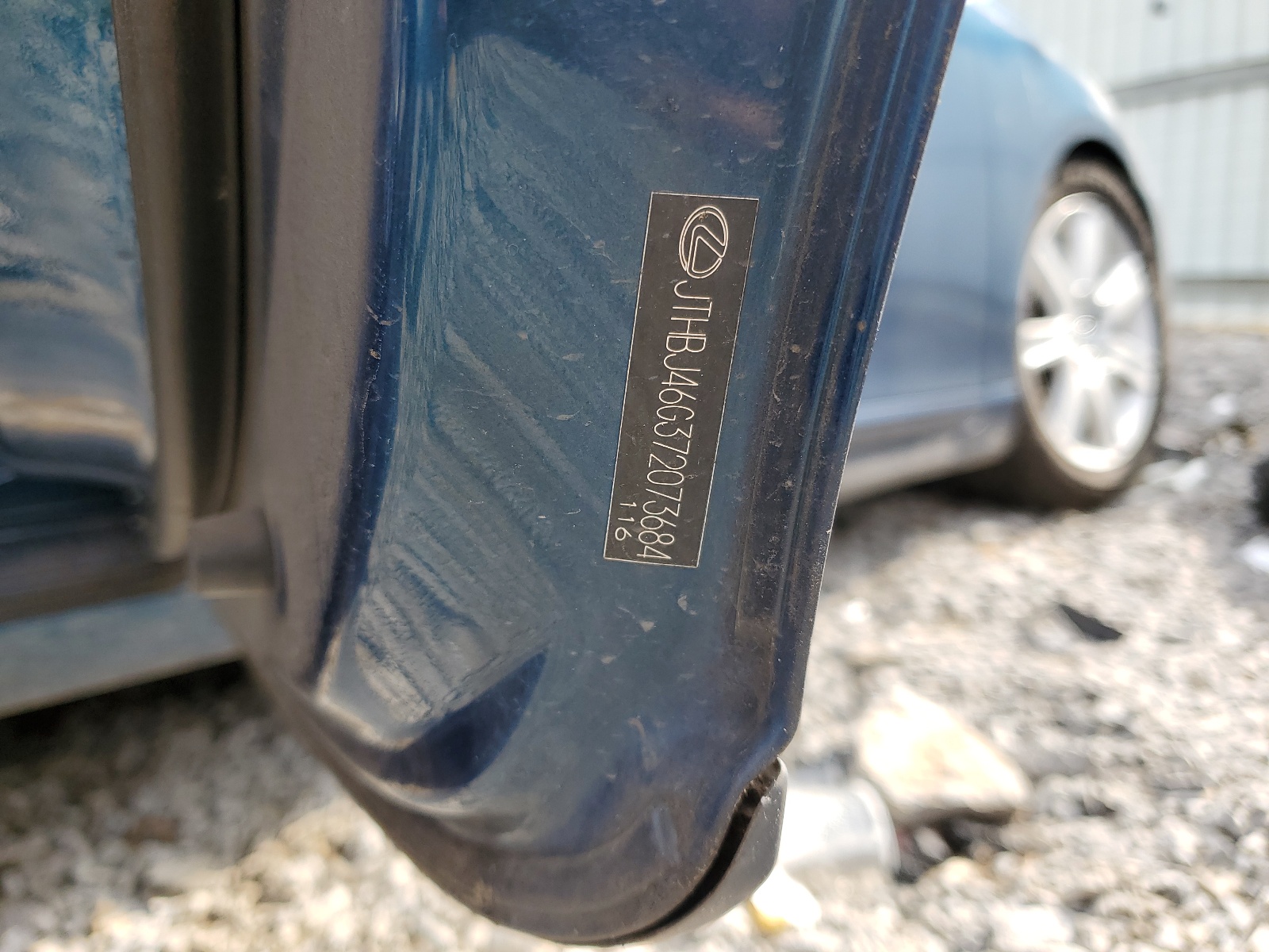 JTHBJ46G372073684 2007 Lexus Es 350