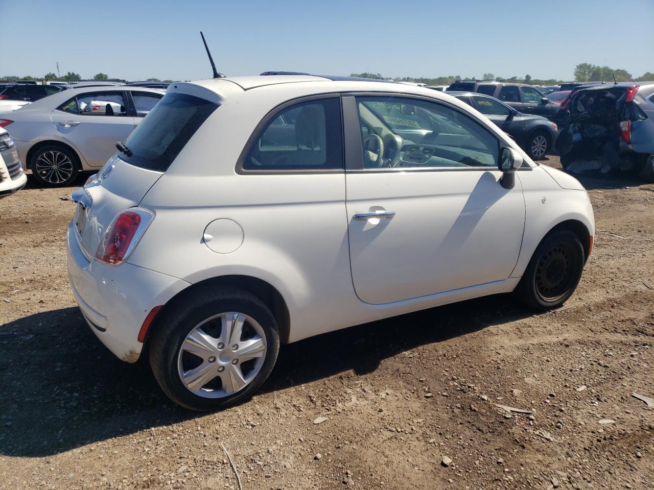 2012 Fiat 500 Pop VIN: 3C3CFFAR9CT223547 Lot: 58775094