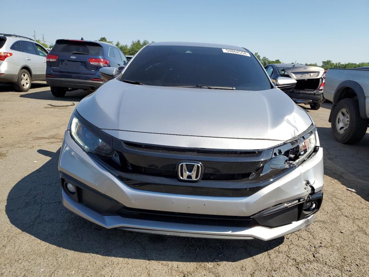 2019 Honda Civic Sport vin: 2HGFC2F8XKH542314