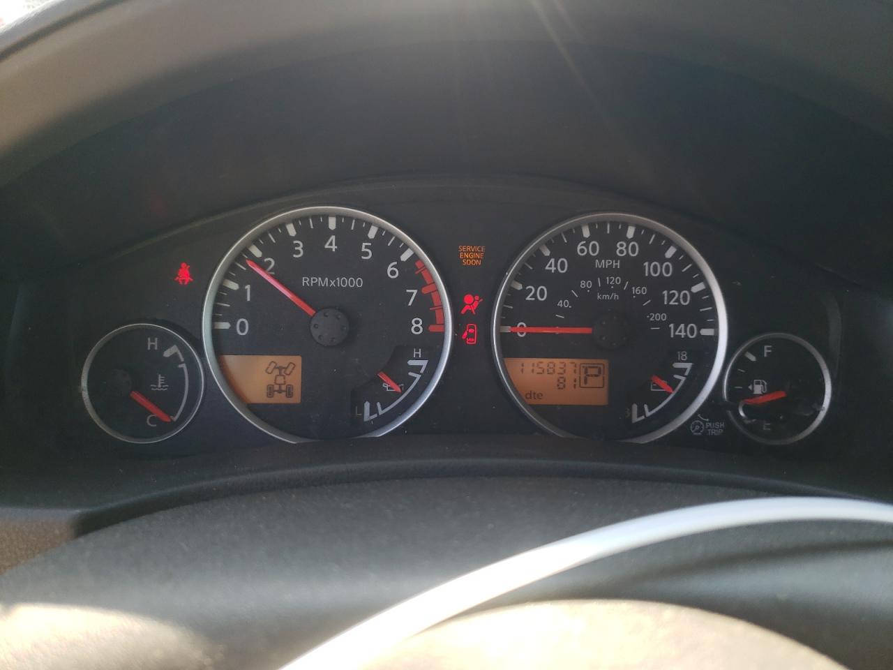 2007 Nissan Pathfinder Le VIN: 5N1AR18W27C627781 Lot: 59917424