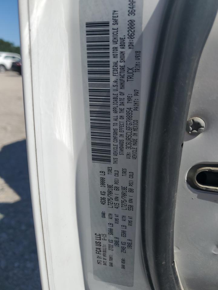 2015 Ram 2500 St VIN: 3C6UR5CL6FG708954 Lot: 57953824