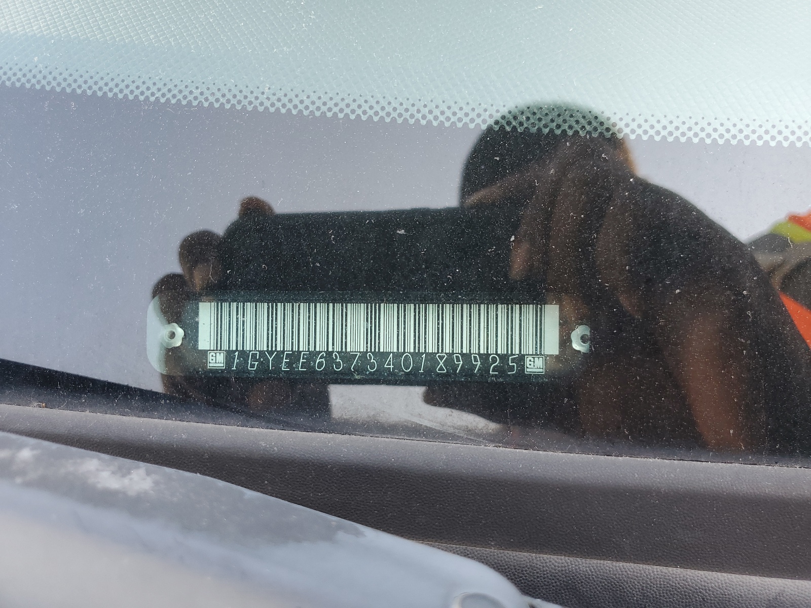 1GYEE637340189925 2004 Cadillac Srx