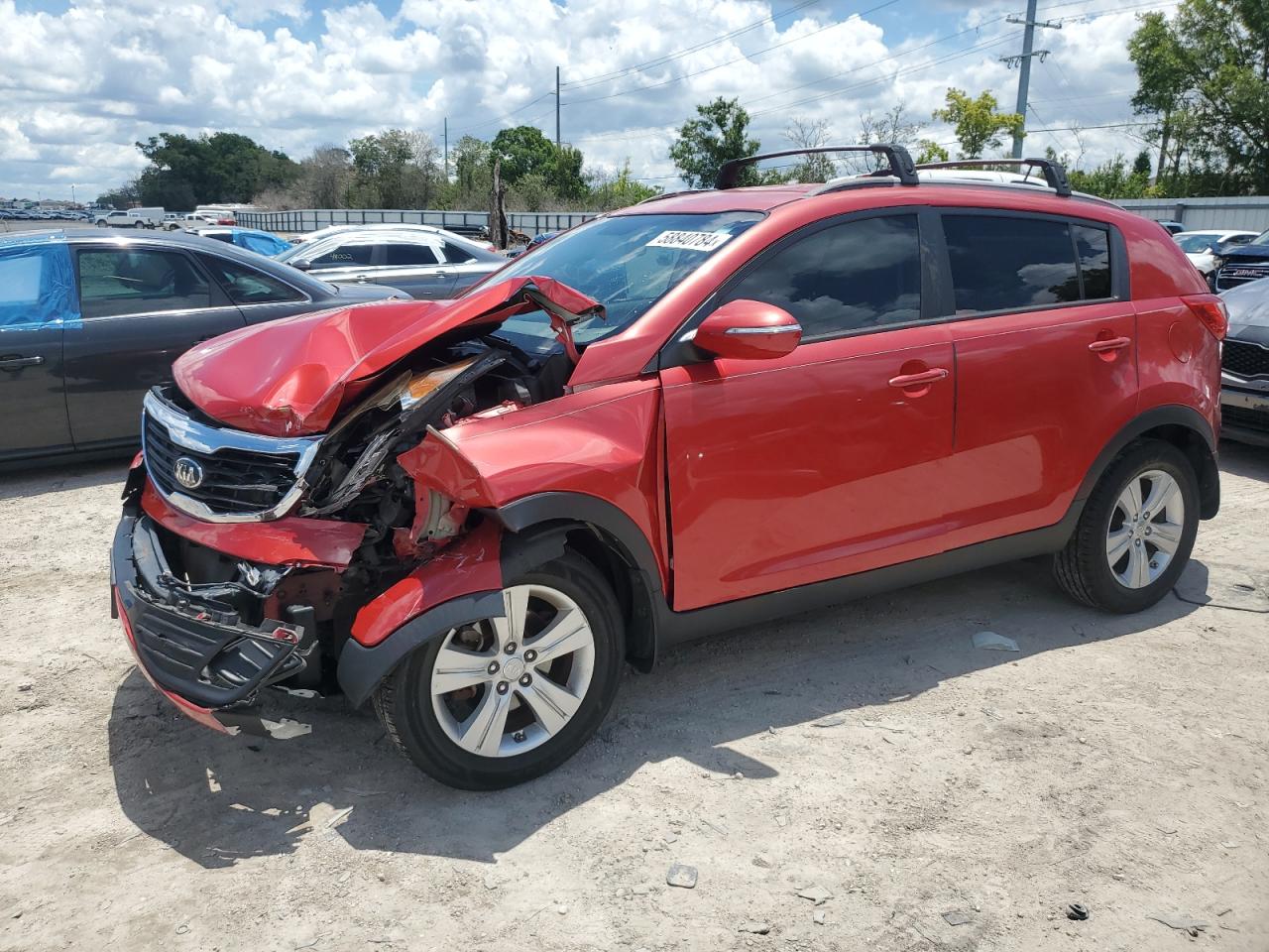 2013 Kia Sportage Base VIN: KNDPB3A29D7496715 Lot: 58840784