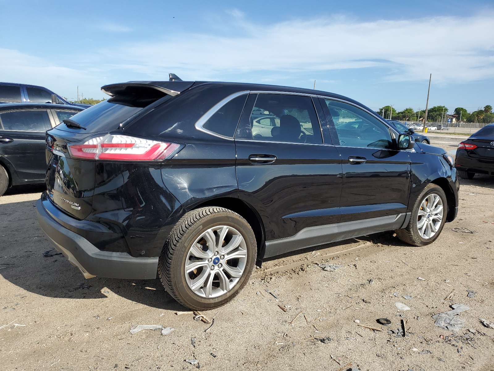 2019 Ford Edge Titanium vin: 2FMPK3K95KBB81034