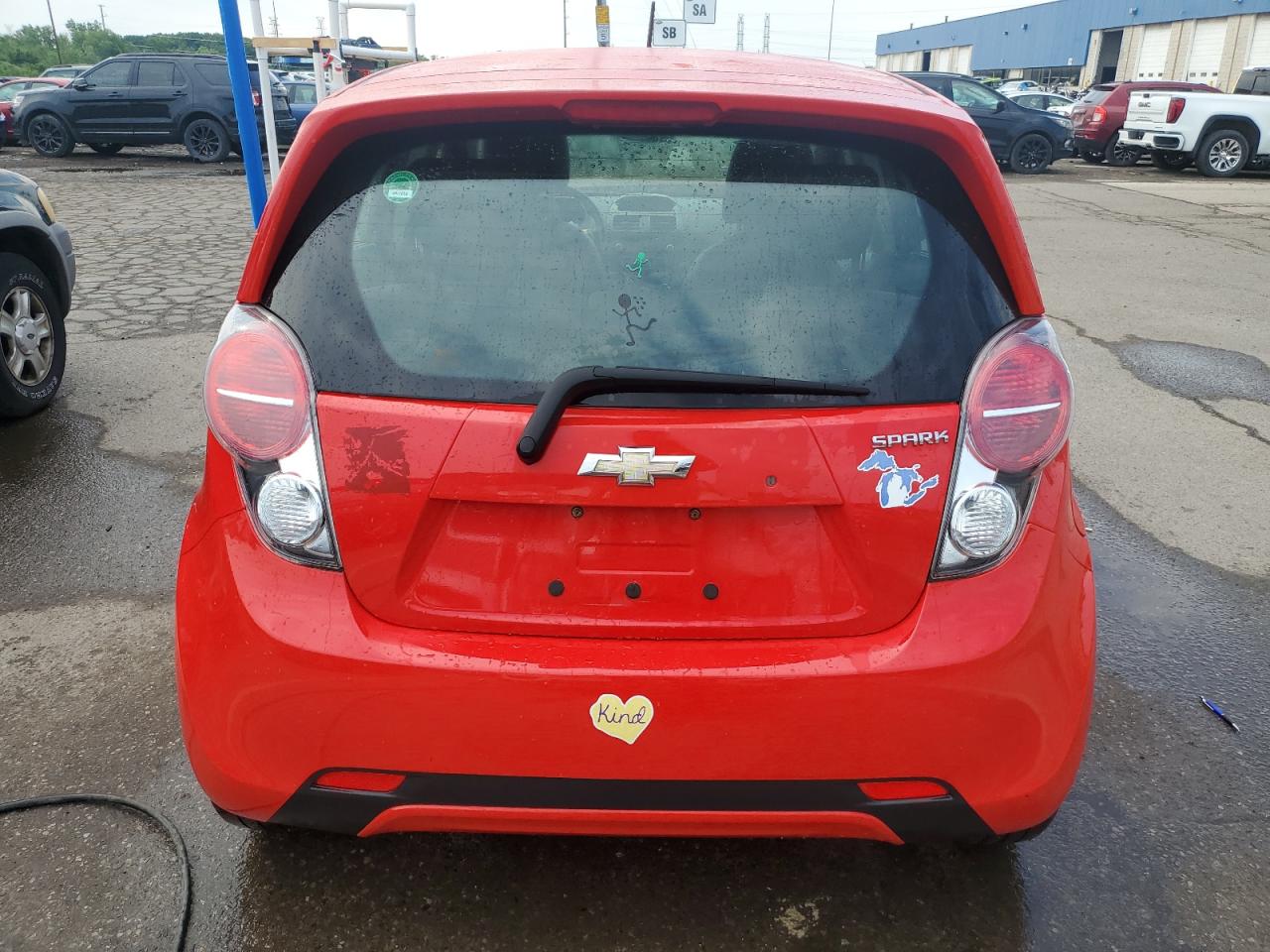 2015 Chevrolet Spark Ls VIN: KL8CA6S99FC787765 Lot: 59309694