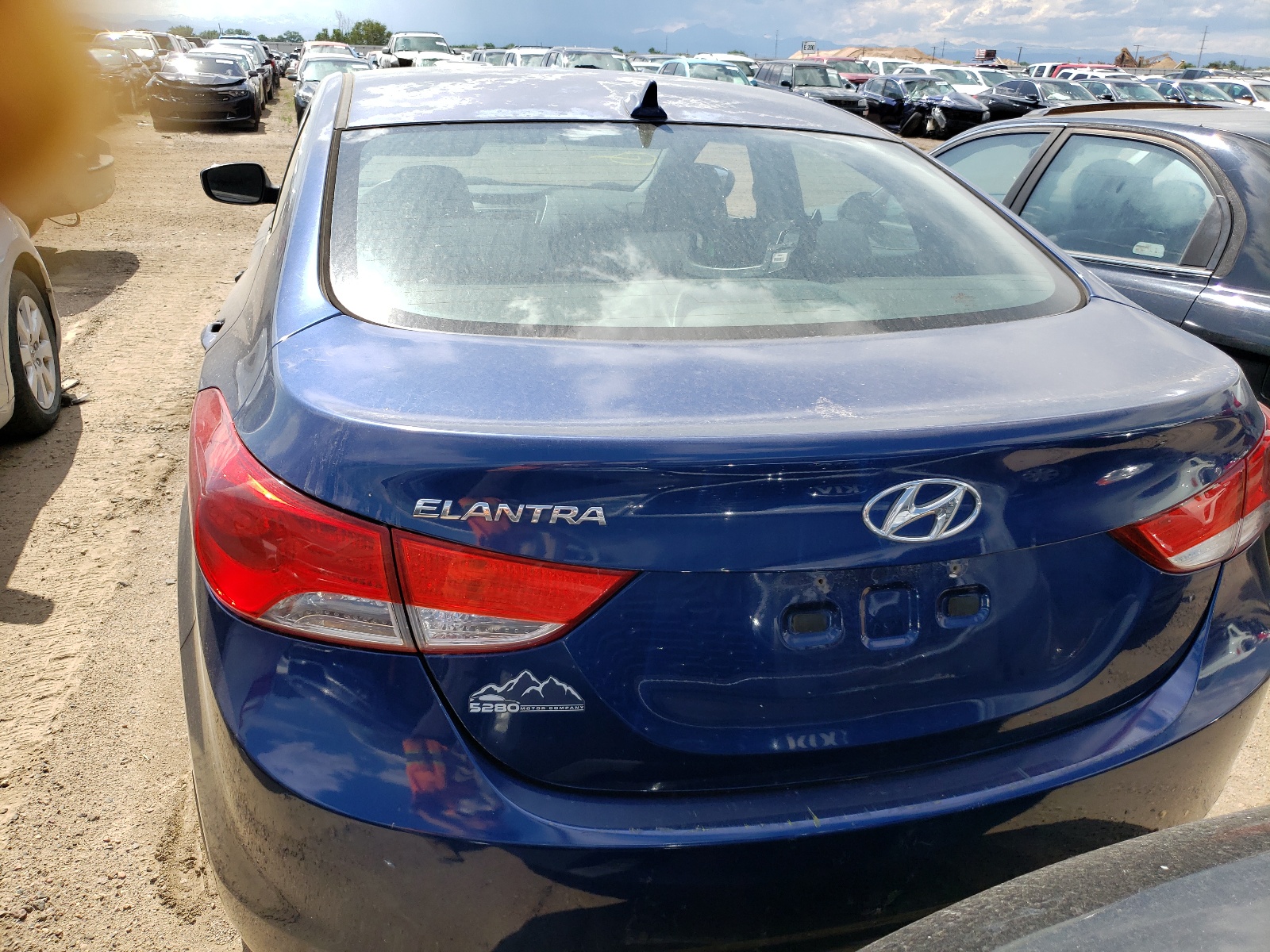 KMHDH4AE0DU875956 2013 Hyundai Elantra Gls