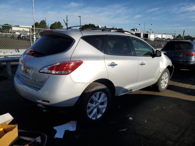  NISSAN MURANO 2013 Silver