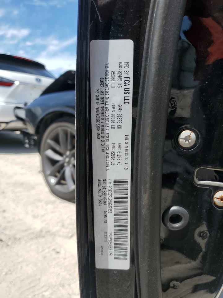 2019 Dodge Challenger R/T Scat Pack VIN: 2C3CDZFJ2KH627050 Lot: 58531054