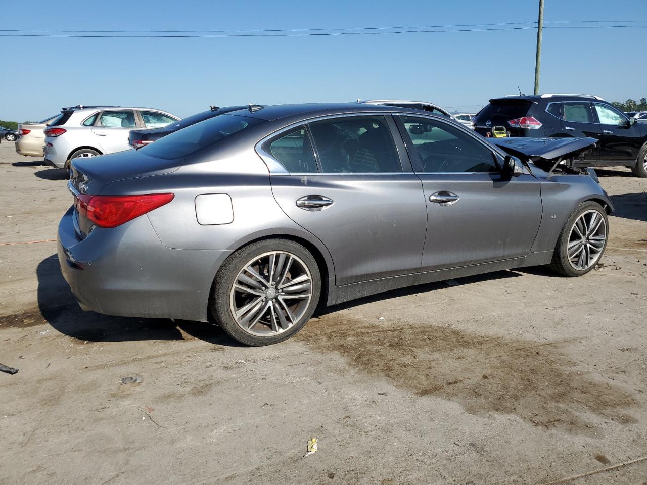 2014 Infiniti Q50 Base VIN: JN1BV7AP7EM684515 Lot: 60301054
