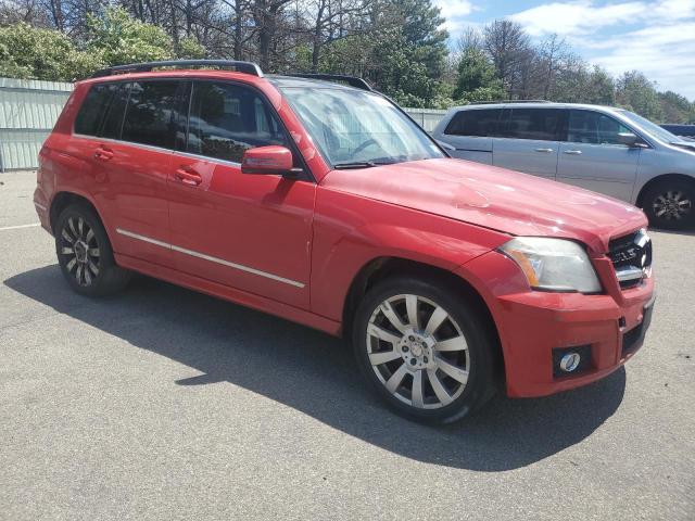  MERCEDES-BENZ GLK-CLASS 2012 Червоний