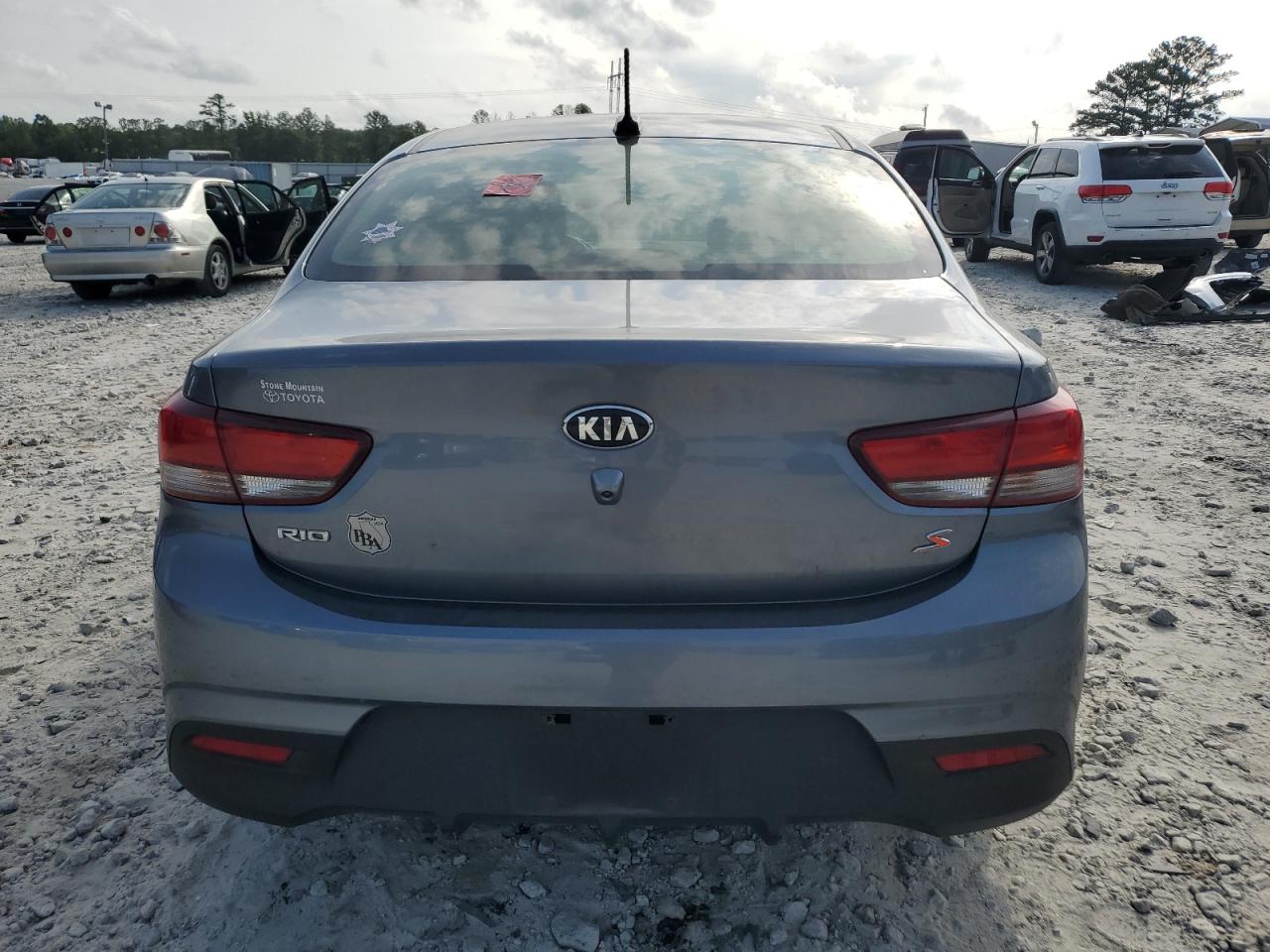 2020 Kia Rio Lx VIN: 3KPA24AD2LE288221 Lot: 59516774