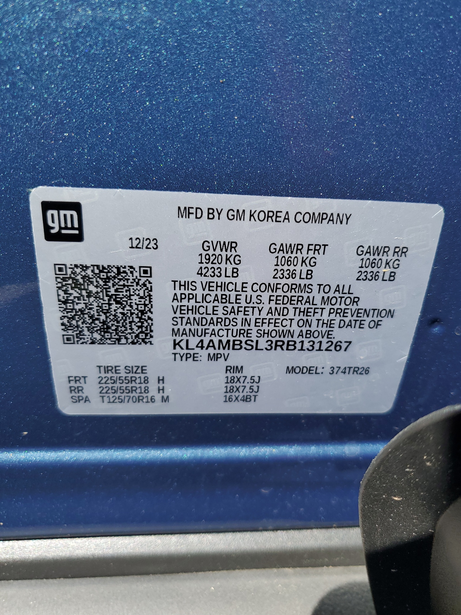 KL4AMBSL3RB131267 2024 Buick Encore Gx Preferred